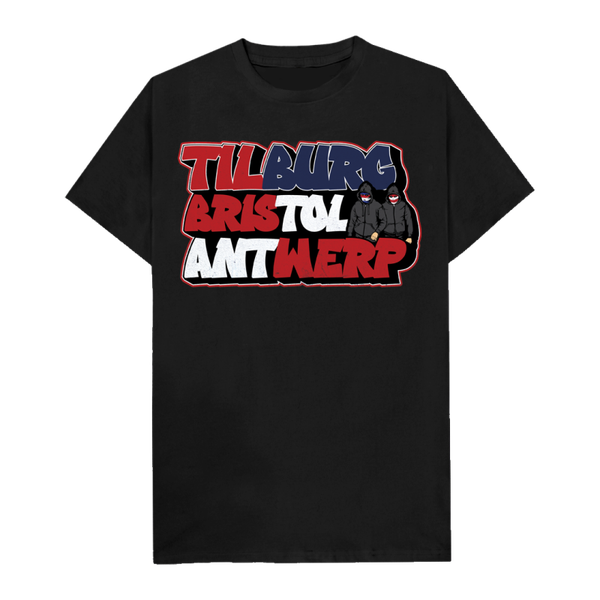 Tilburg Bristol Antwerp t-shirt