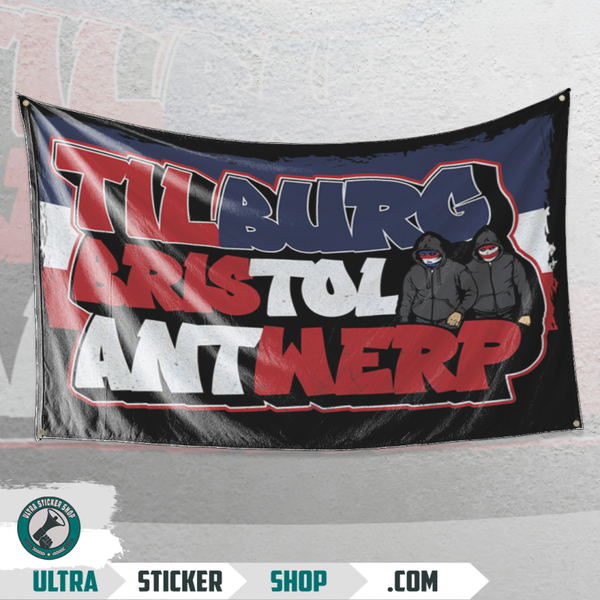 Tilburg Bristol Antwerp vlag