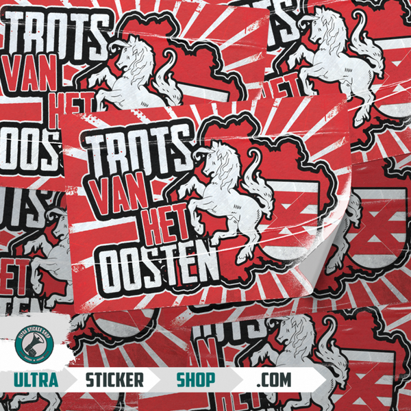 Trots van het Oosten stickers