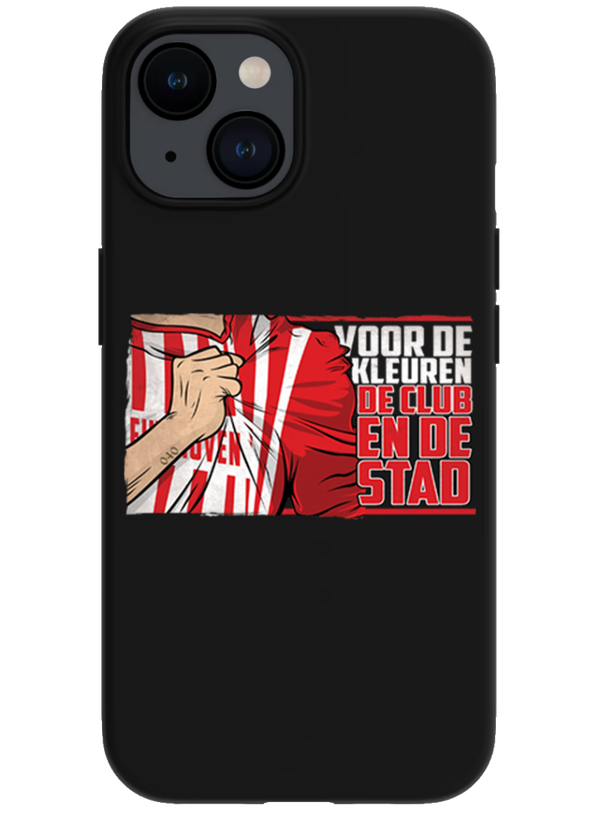 Voor de kleuren de club en de stad Iphone