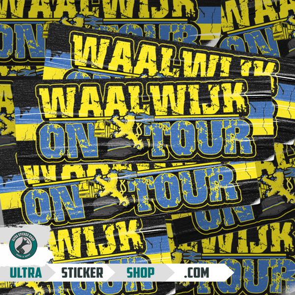 Waalwijk on tour stickers