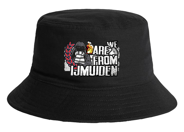 We are from IJmuiden bucket hat
