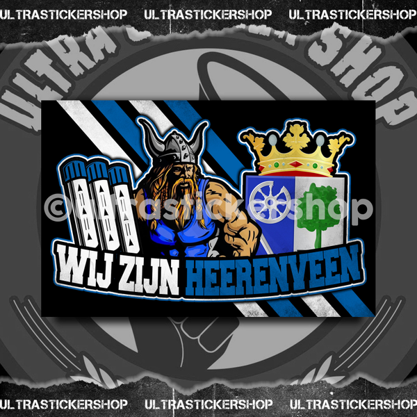 Wij zijn Heerenveen Vlag