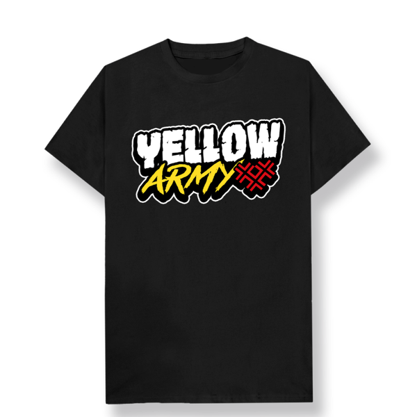 Yellow army t-shirt