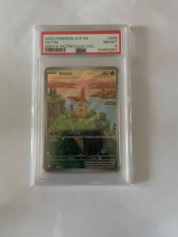 Victini Pokémon Scarlet & Violet Promo (SVP EN) - Unova Victini Illustration Collection PSA 8