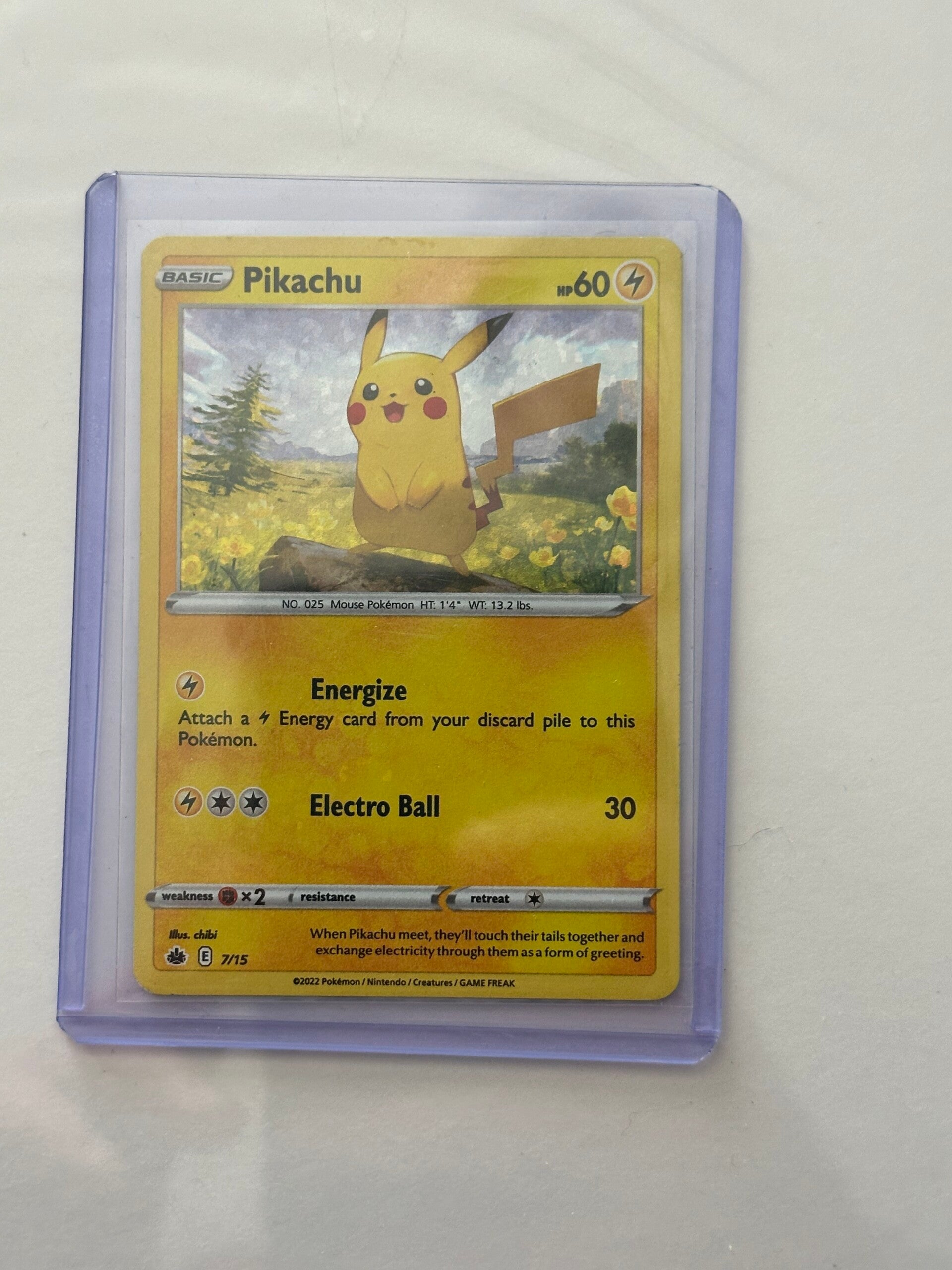 Pikachu 7/15 - McDonald's 2022 Collection (Holofoil)