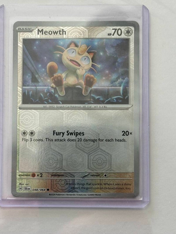 Meowth 048/064 - Shrouded Fable (Reverse Holo)