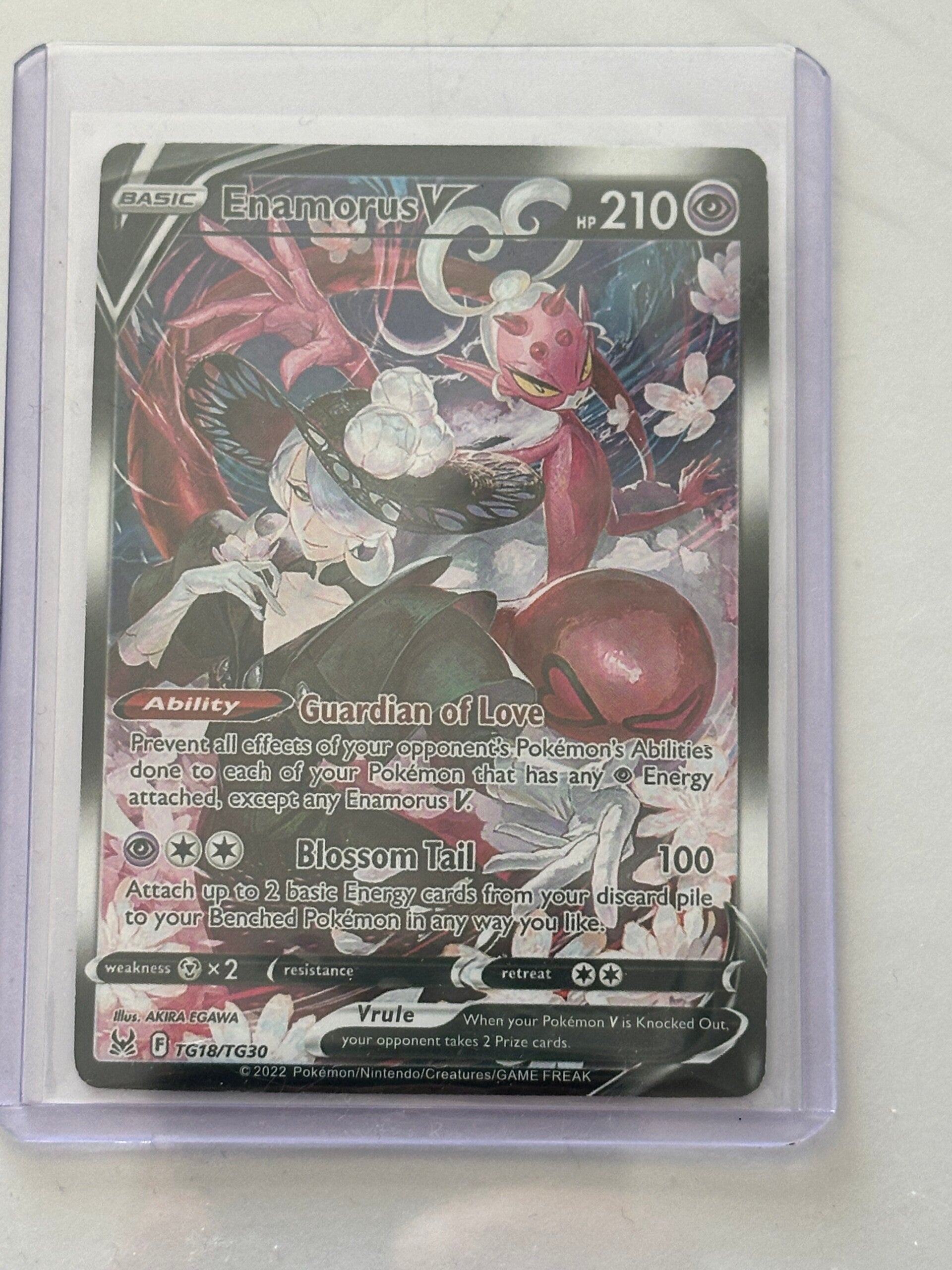 Enamorus V TG18/TG30 - Lost Origin: Trainer Gallery (Full Art)