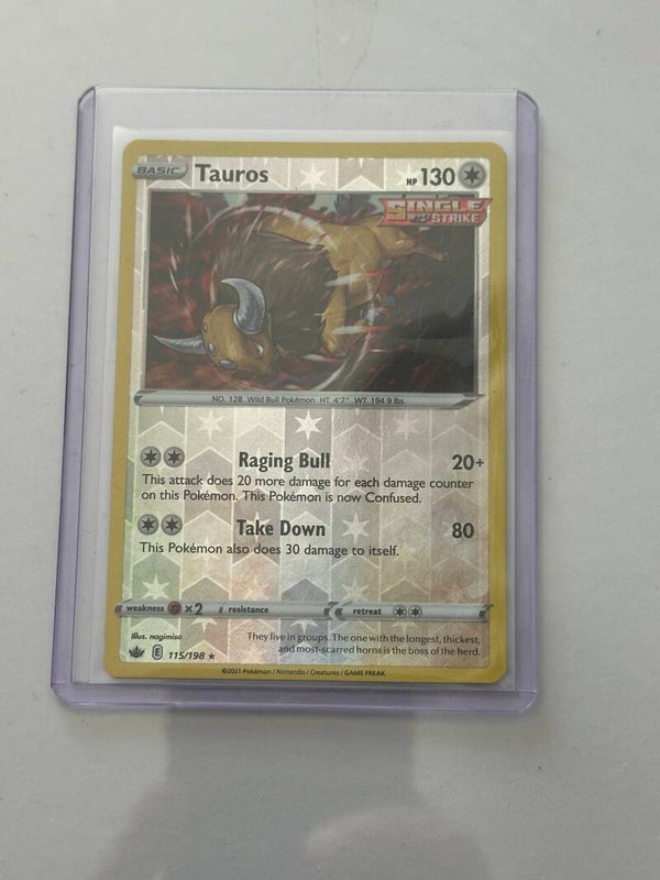 Tauros 115/198 - Chilling Reign (Reverse Holo)