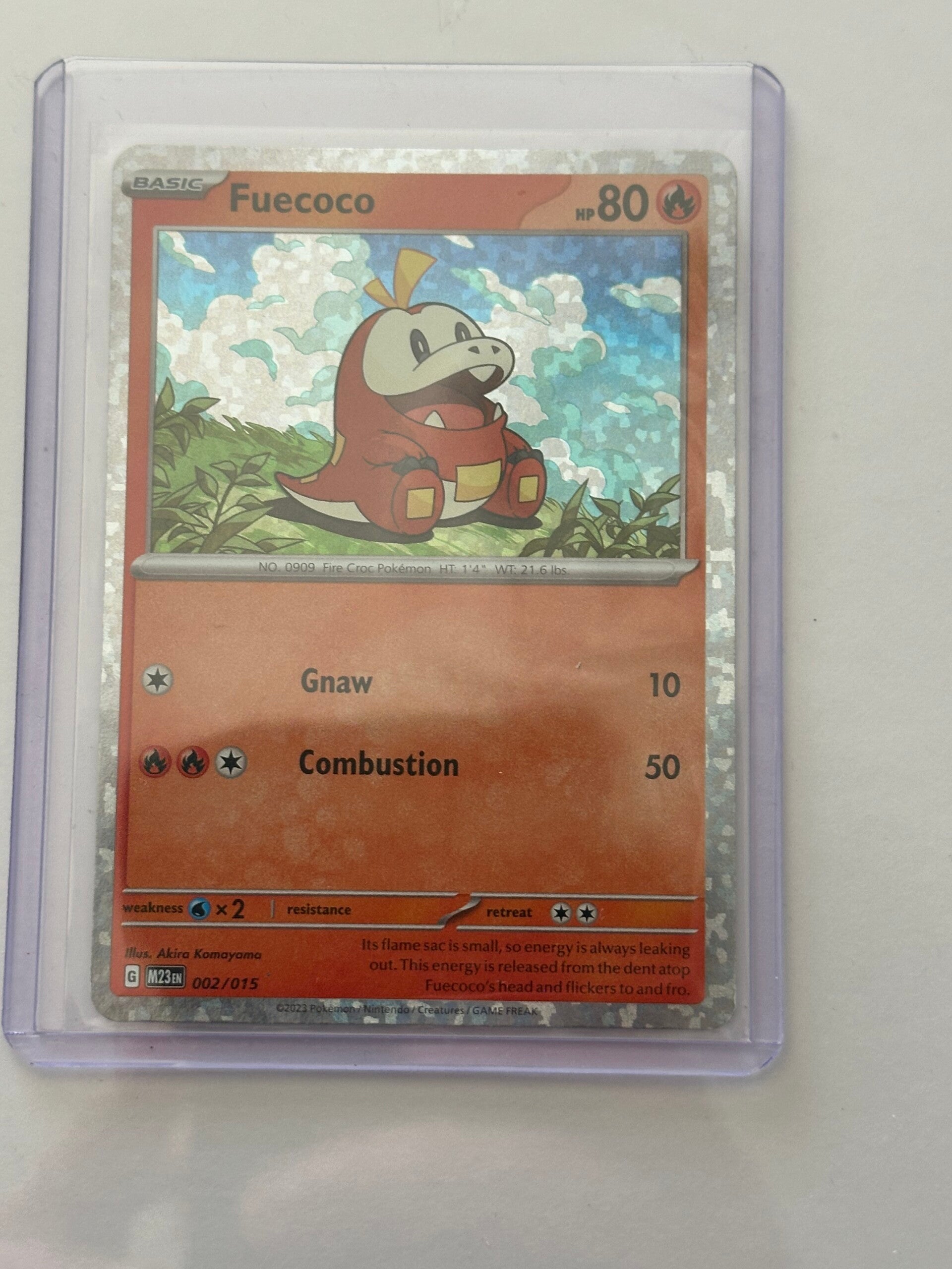 Fuecoco 002/015 - MacDonald's Collection 2023 (Holofoil)