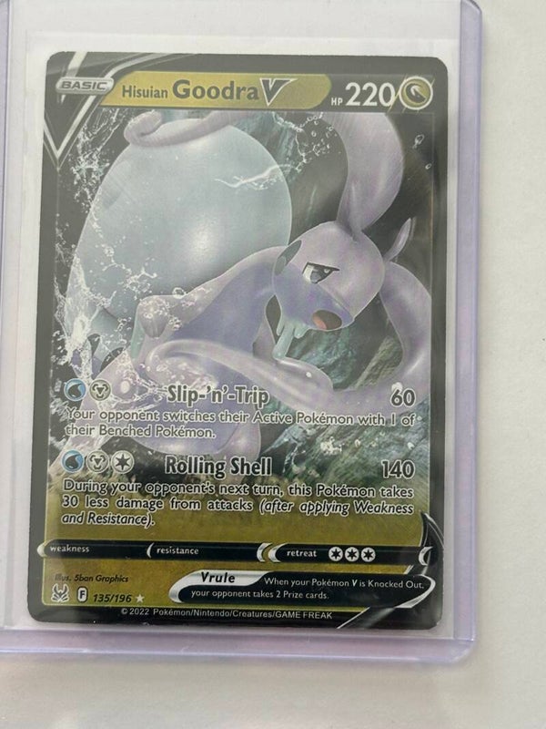 Hisuian Goodra V 135/196 - Lost Origin (Ultra Rare)