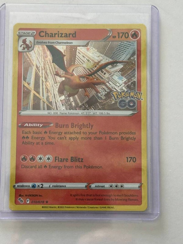 Charizard 010/078 - Pokémon GO (Holofoil)