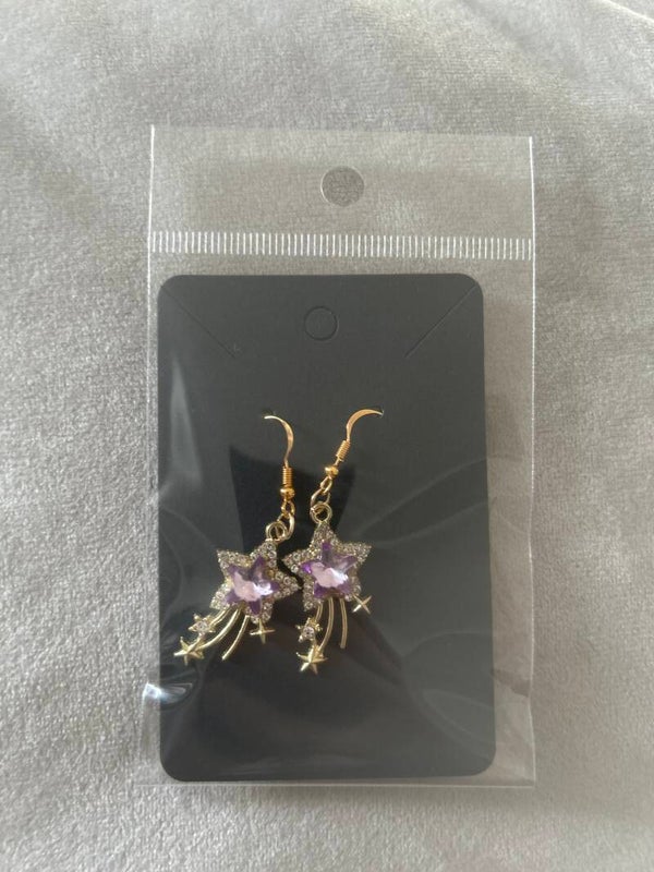 Beautiful star earrings