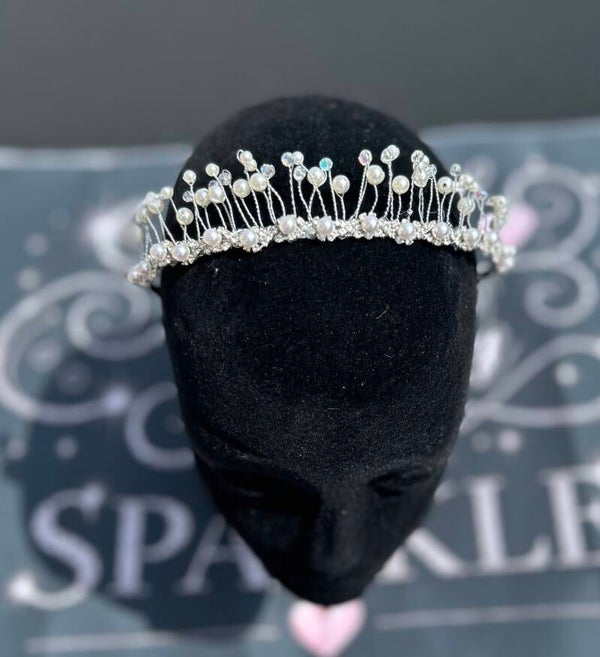 Silver tiara