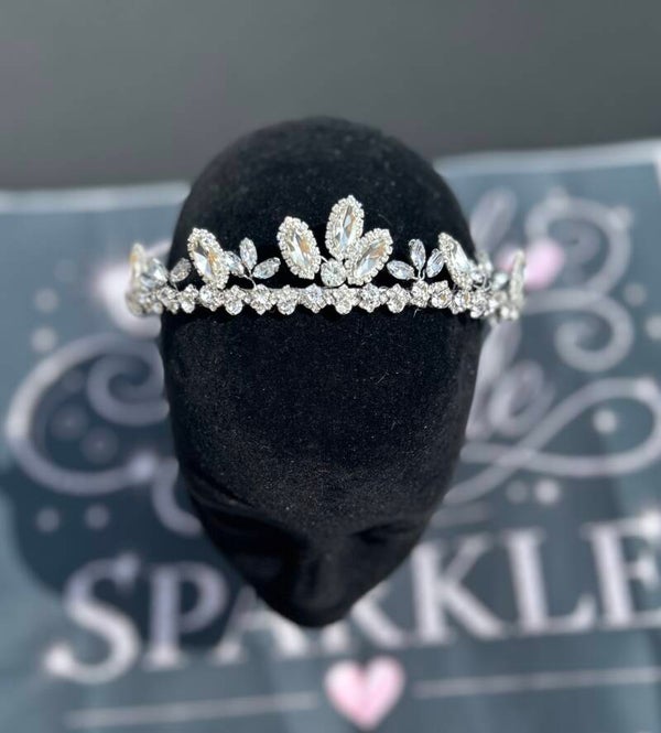 Silver sparkly Tiara