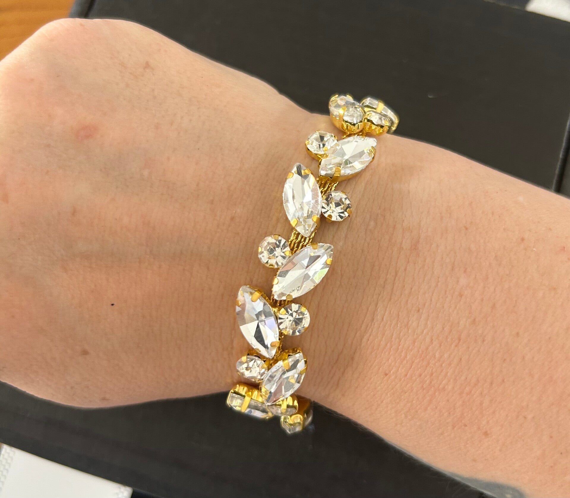 Handmade Gold and silver braclet