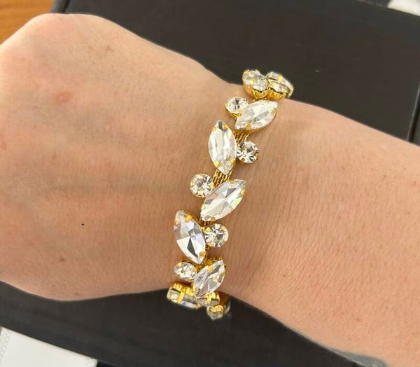 Handmade Gold and silver braclet