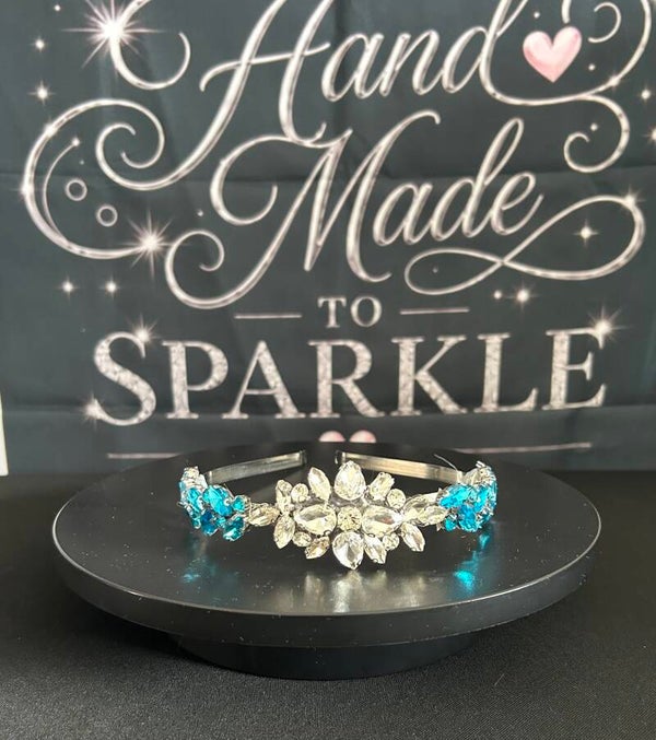 Light blue headband