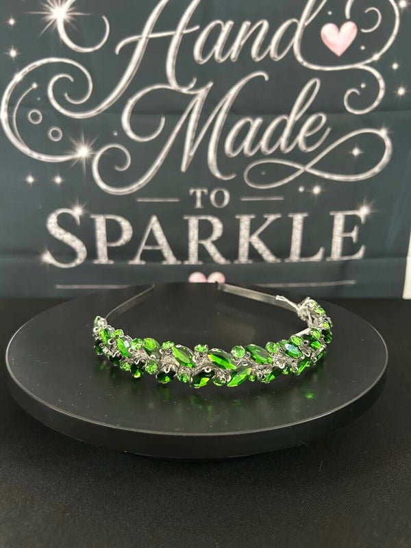 Light green headband