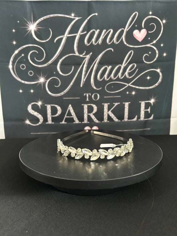 Silver headband