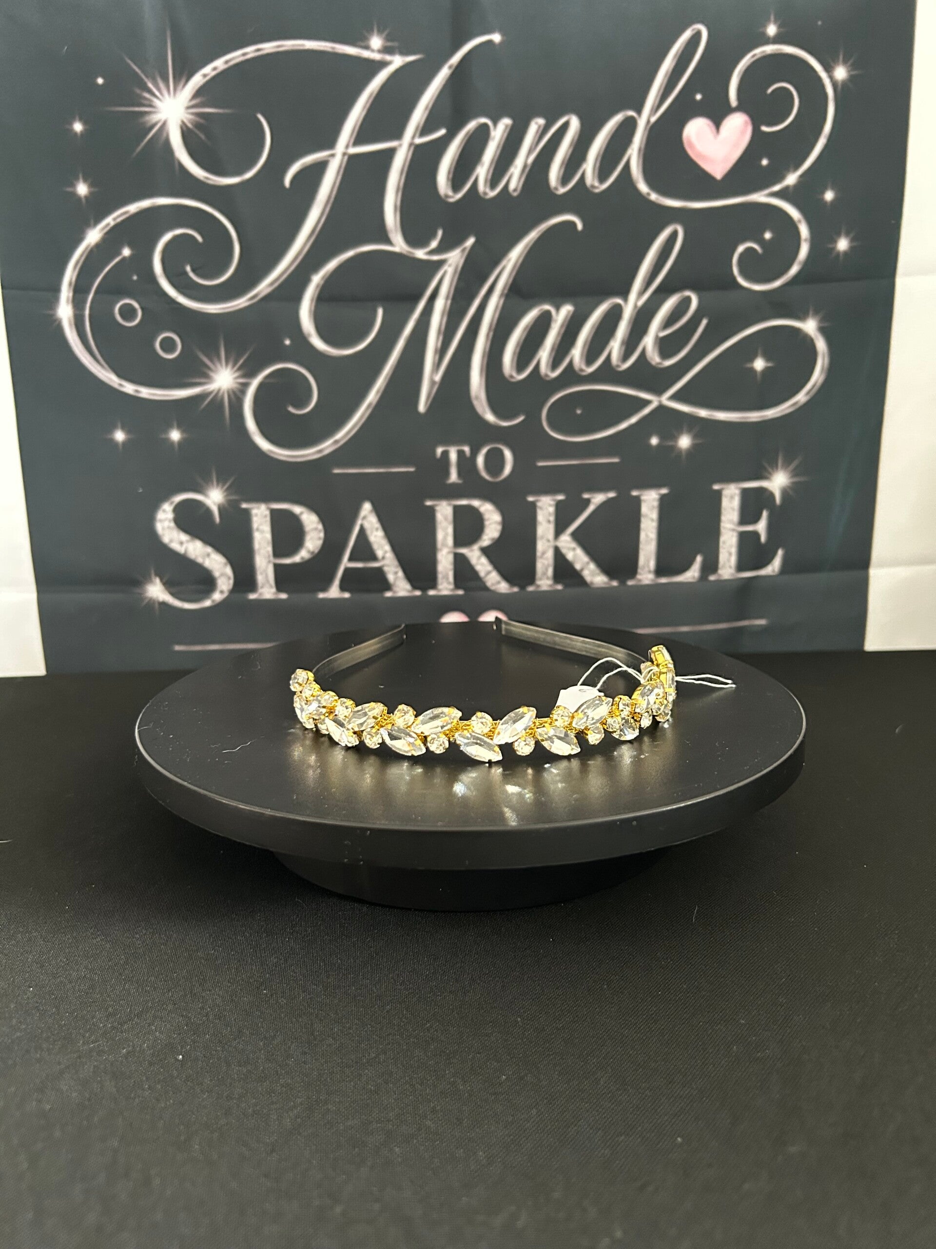 Gold and silver headband