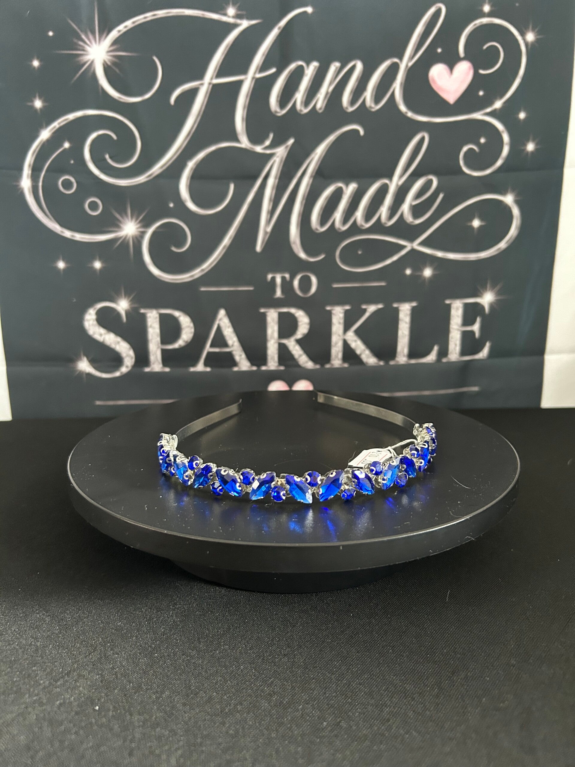 Thin blue headband