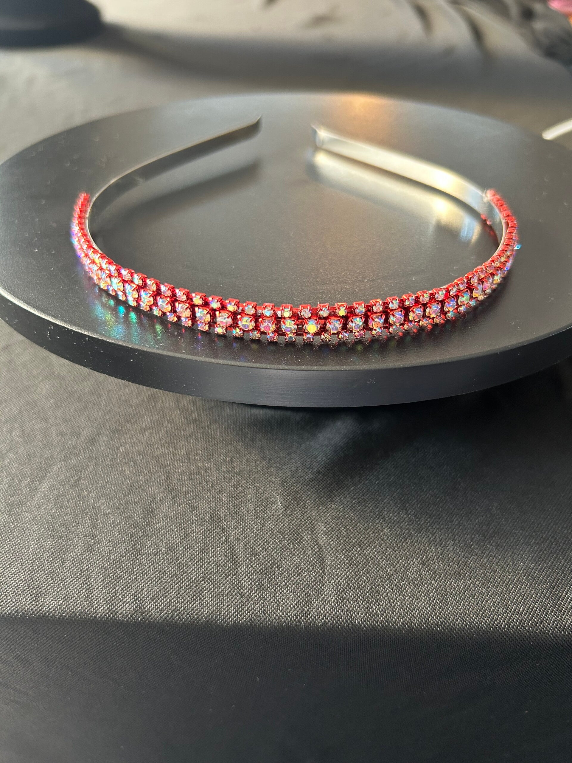 Red headband