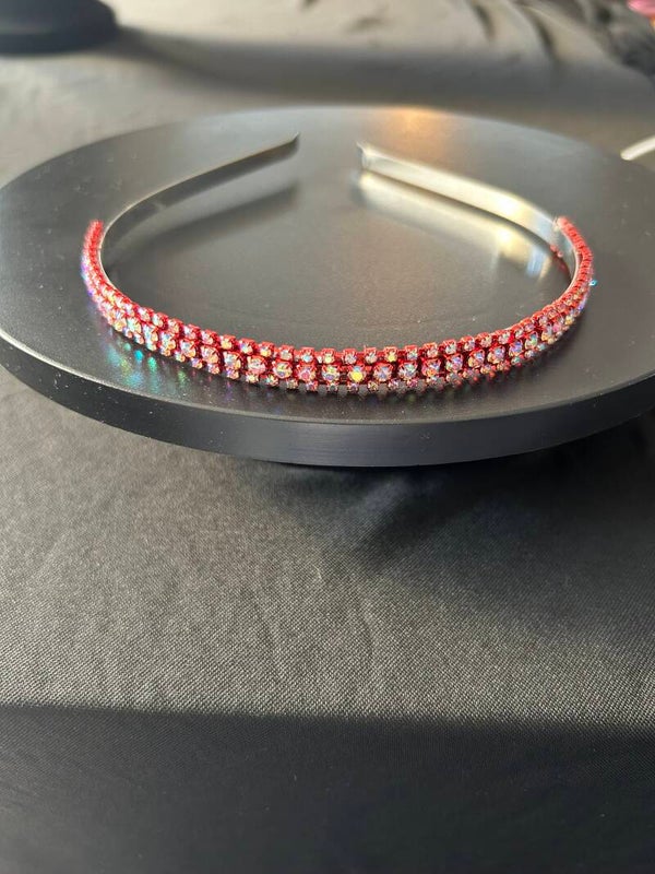 Red headband