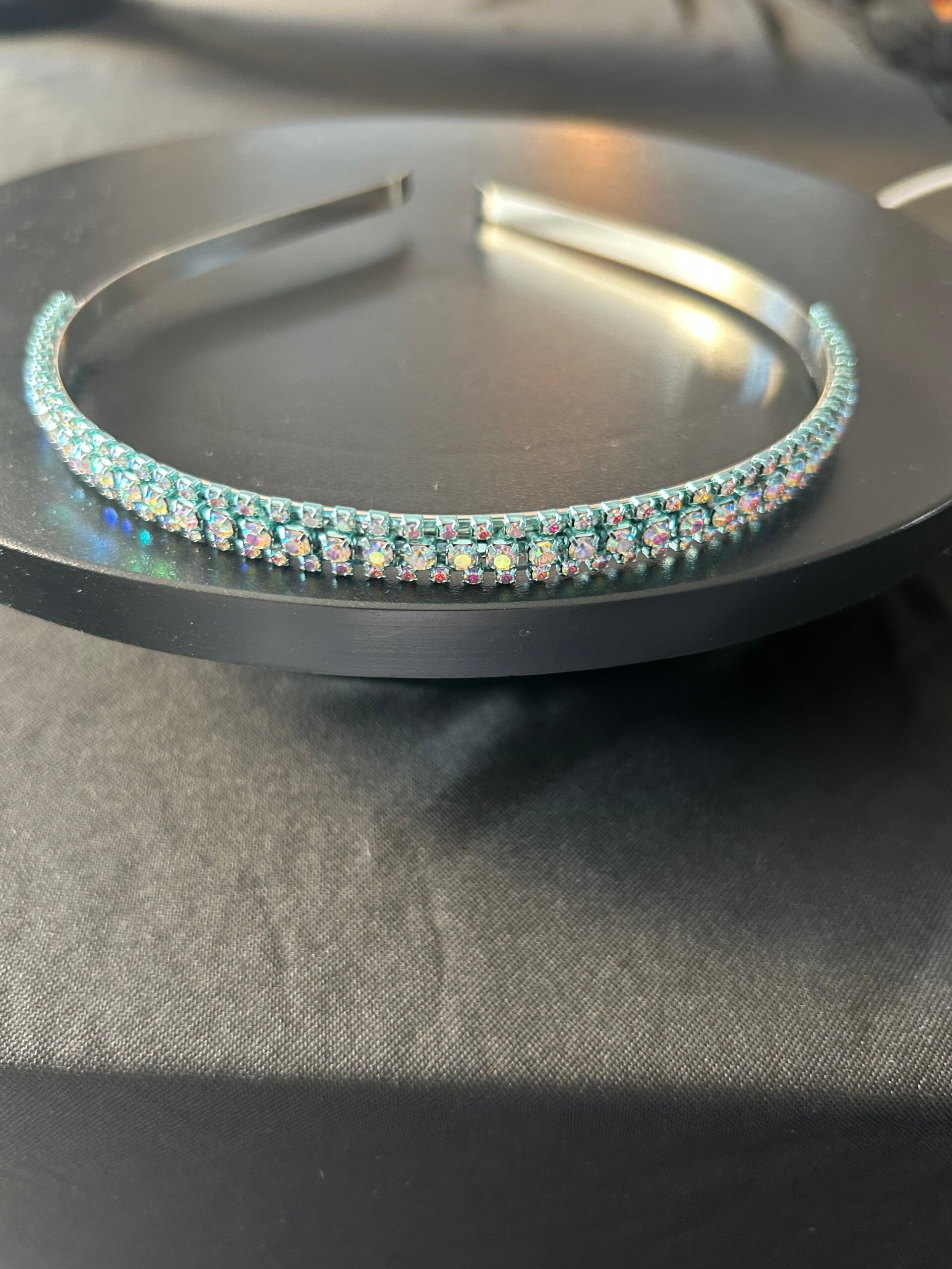 Light green headband
