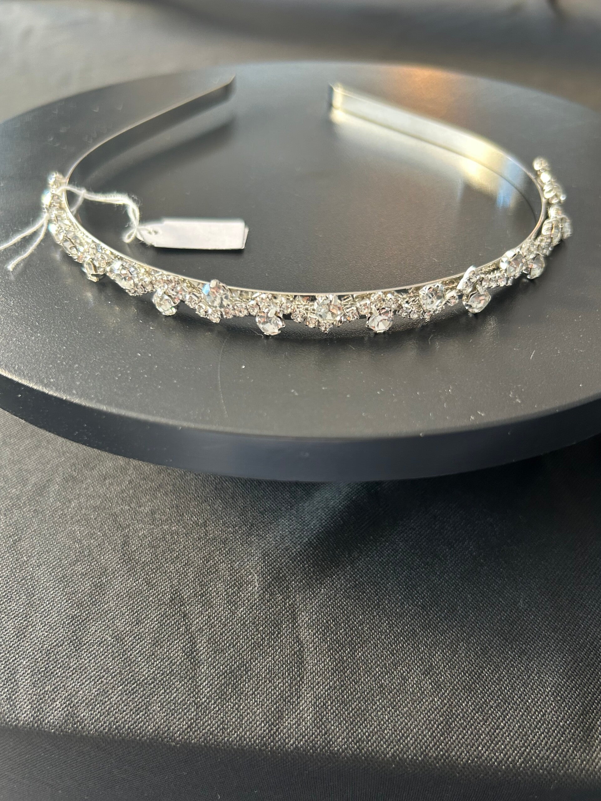 Silver headband