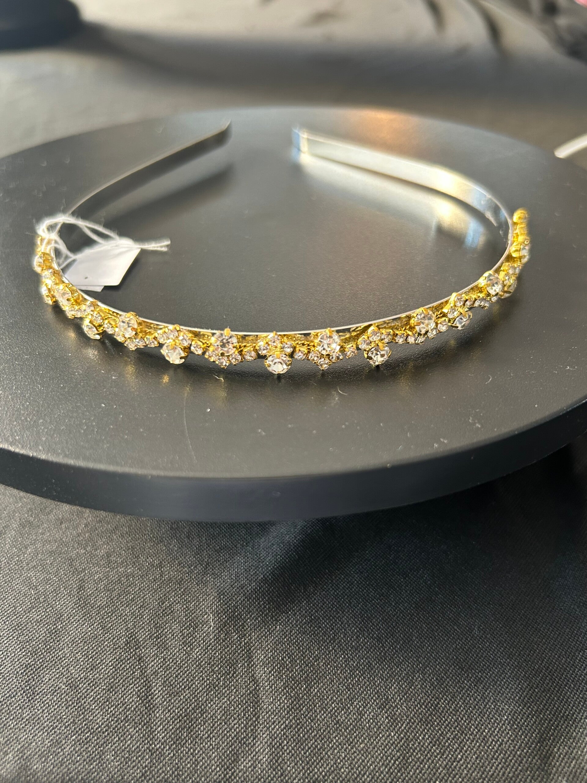 Gold headband