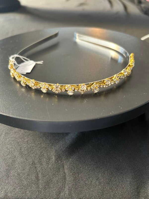 Gold headband