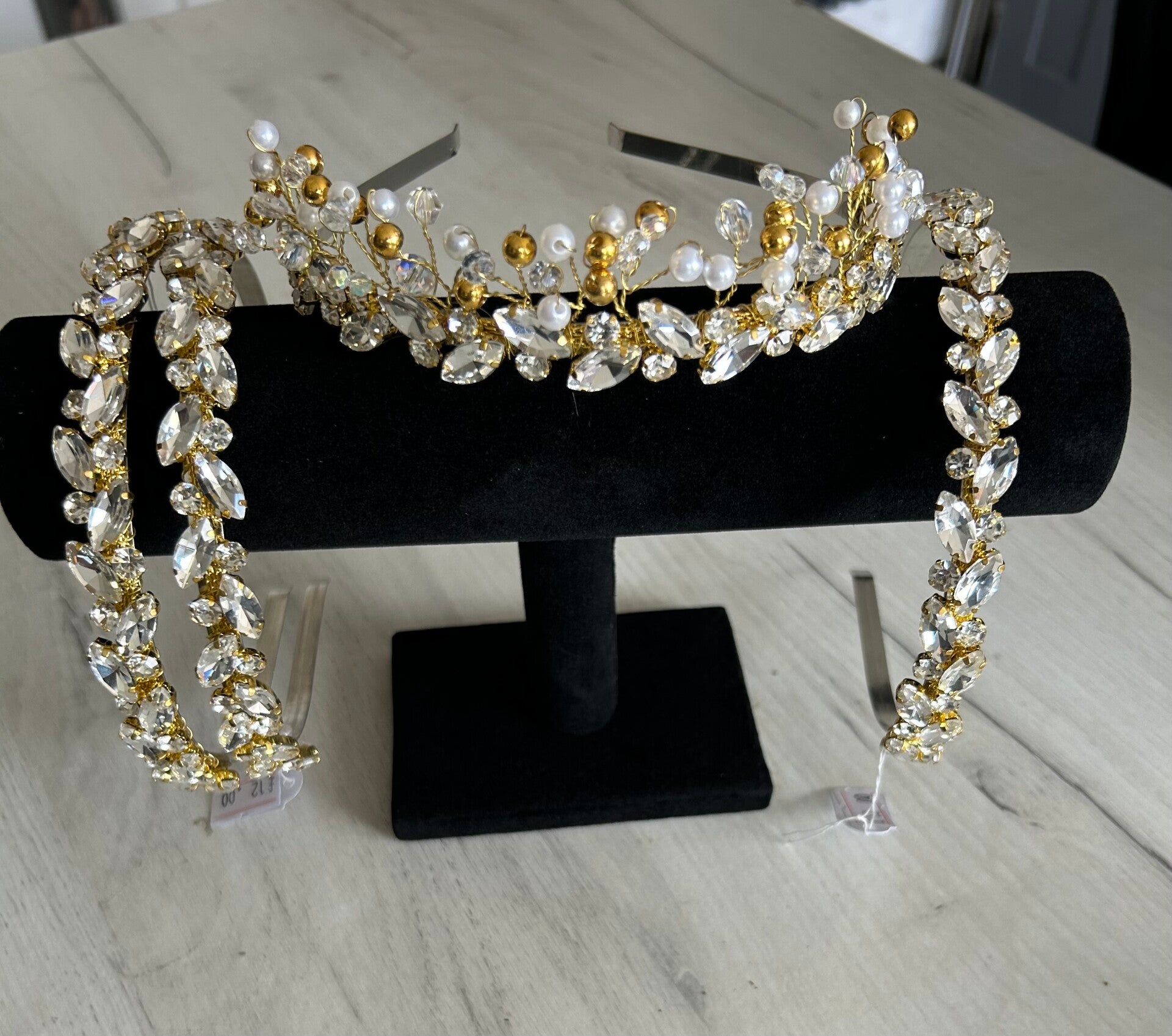 Gold and silver bridal set 1