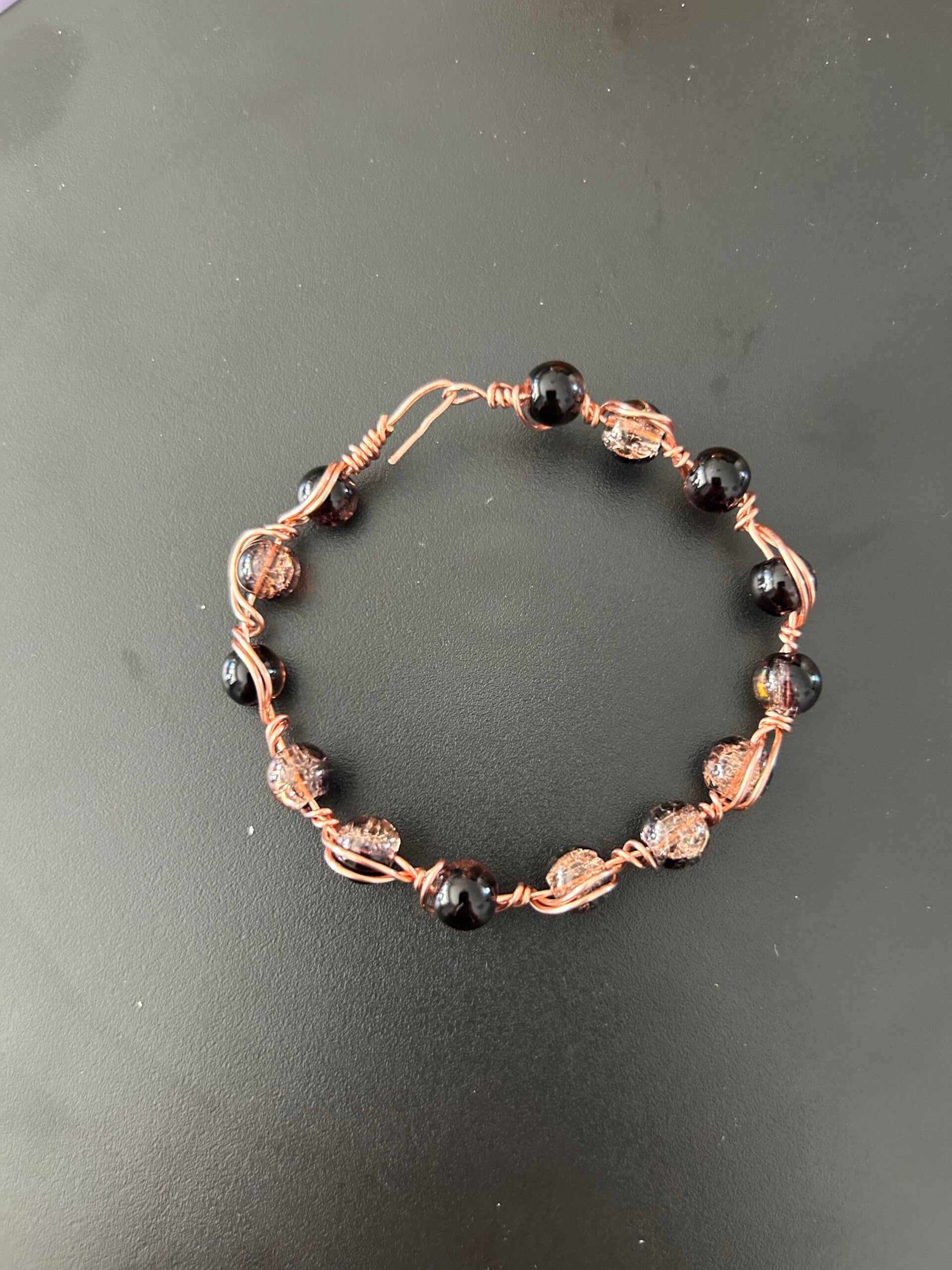 Brown beads