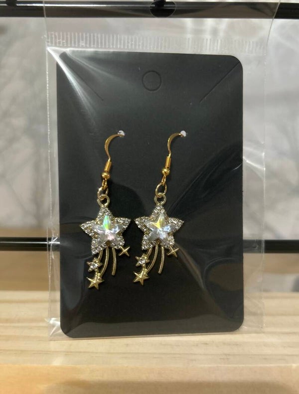 Stunning star earrings