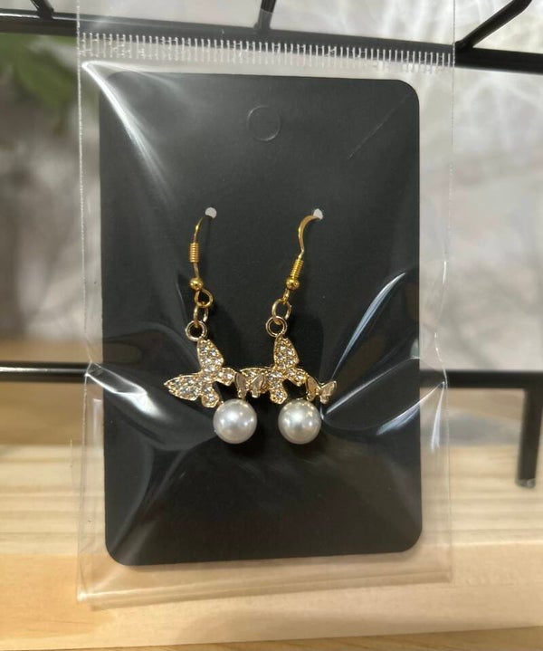 Beautiful butterfly earrings