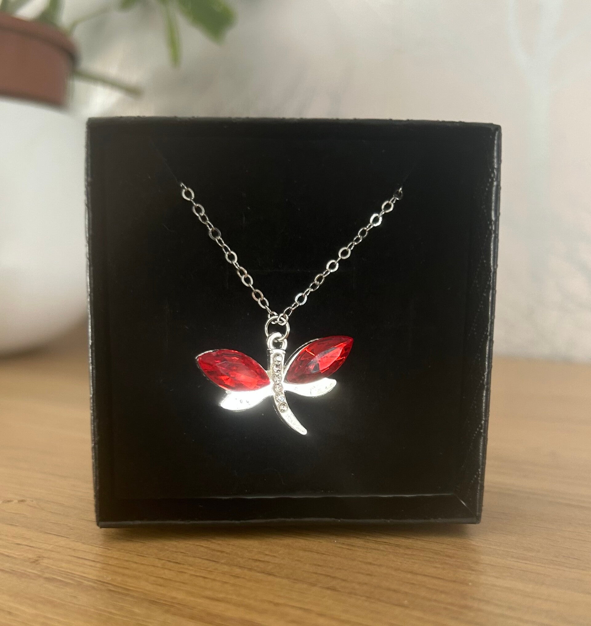 Red dragonfly