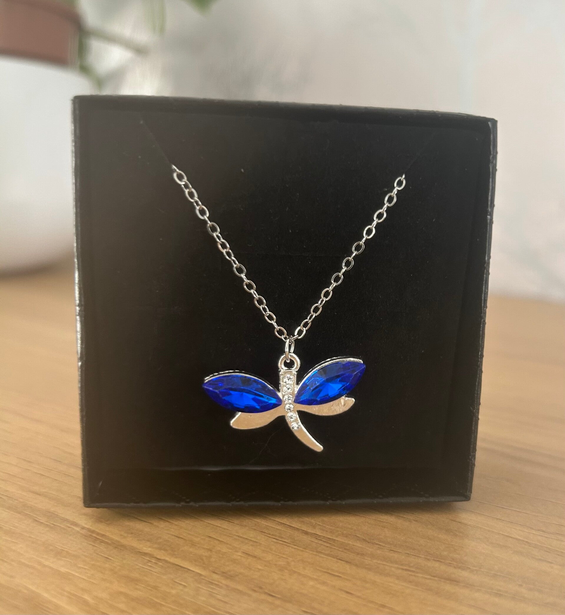 Blue dragonfly