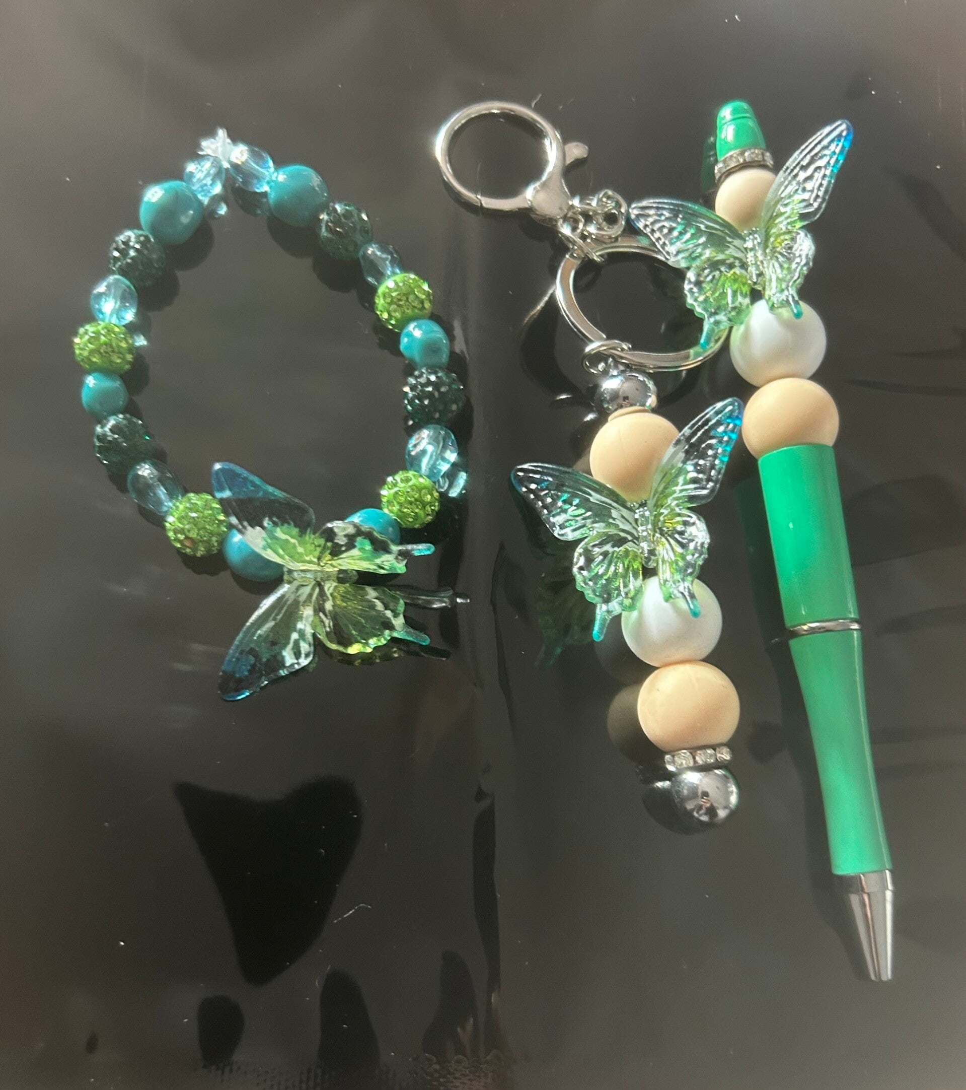 Green butterfly