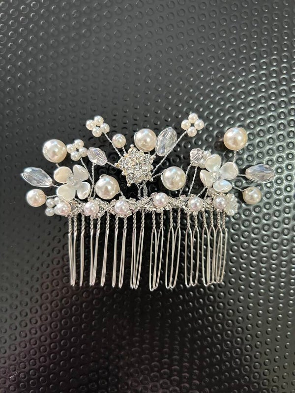 Silver Star hair comb
