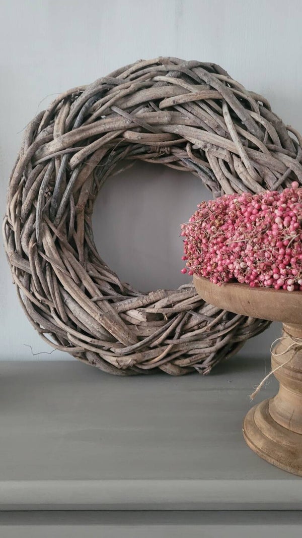 Krans "Grazy Vine" Greywash 40cm