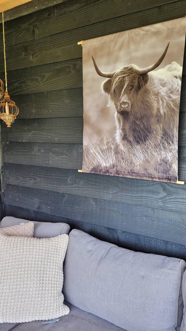 Wanddoek Schotse Hooglander