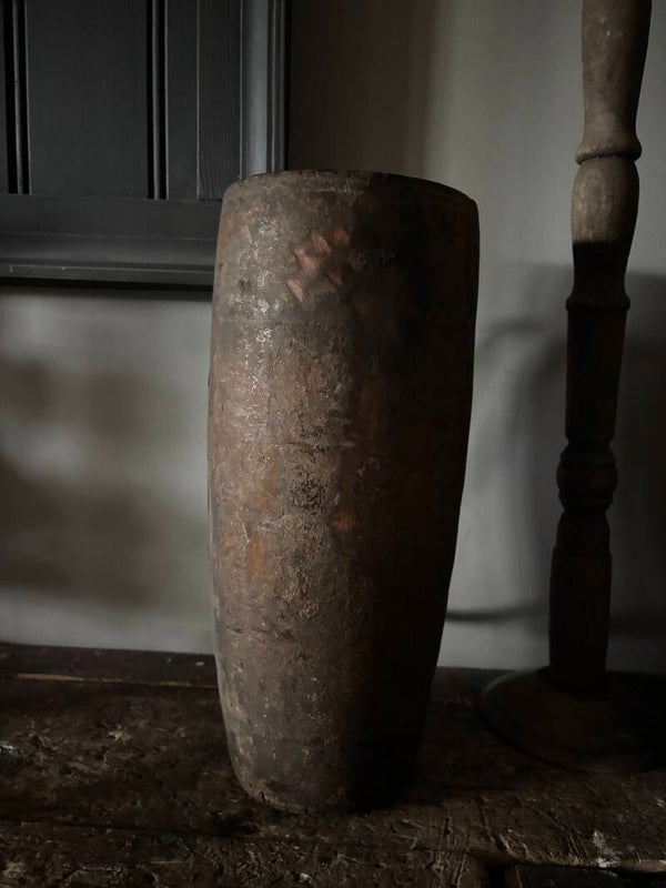 Nepalese Houten Vaas H