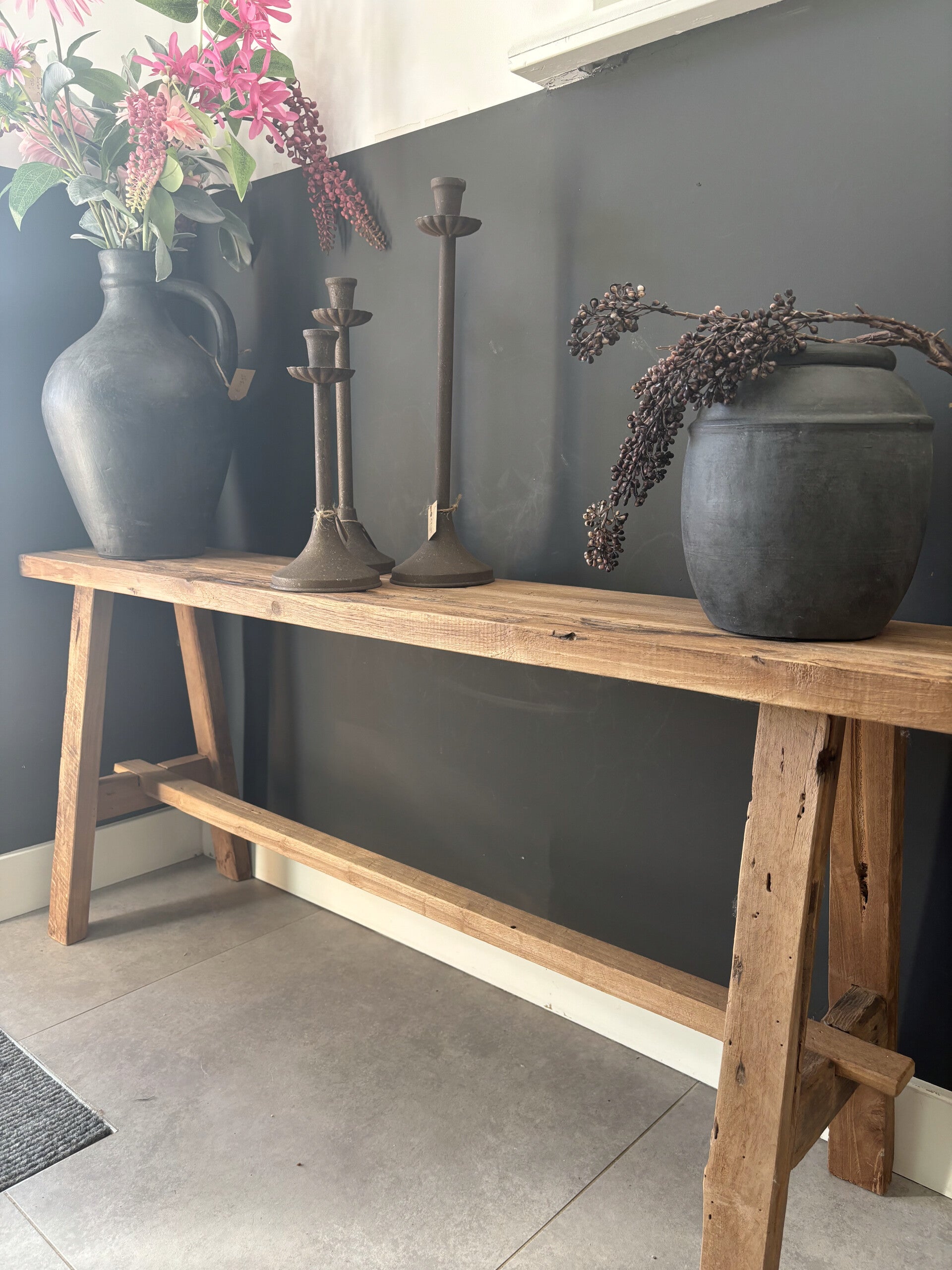 Houten bankje Landelijke stijl