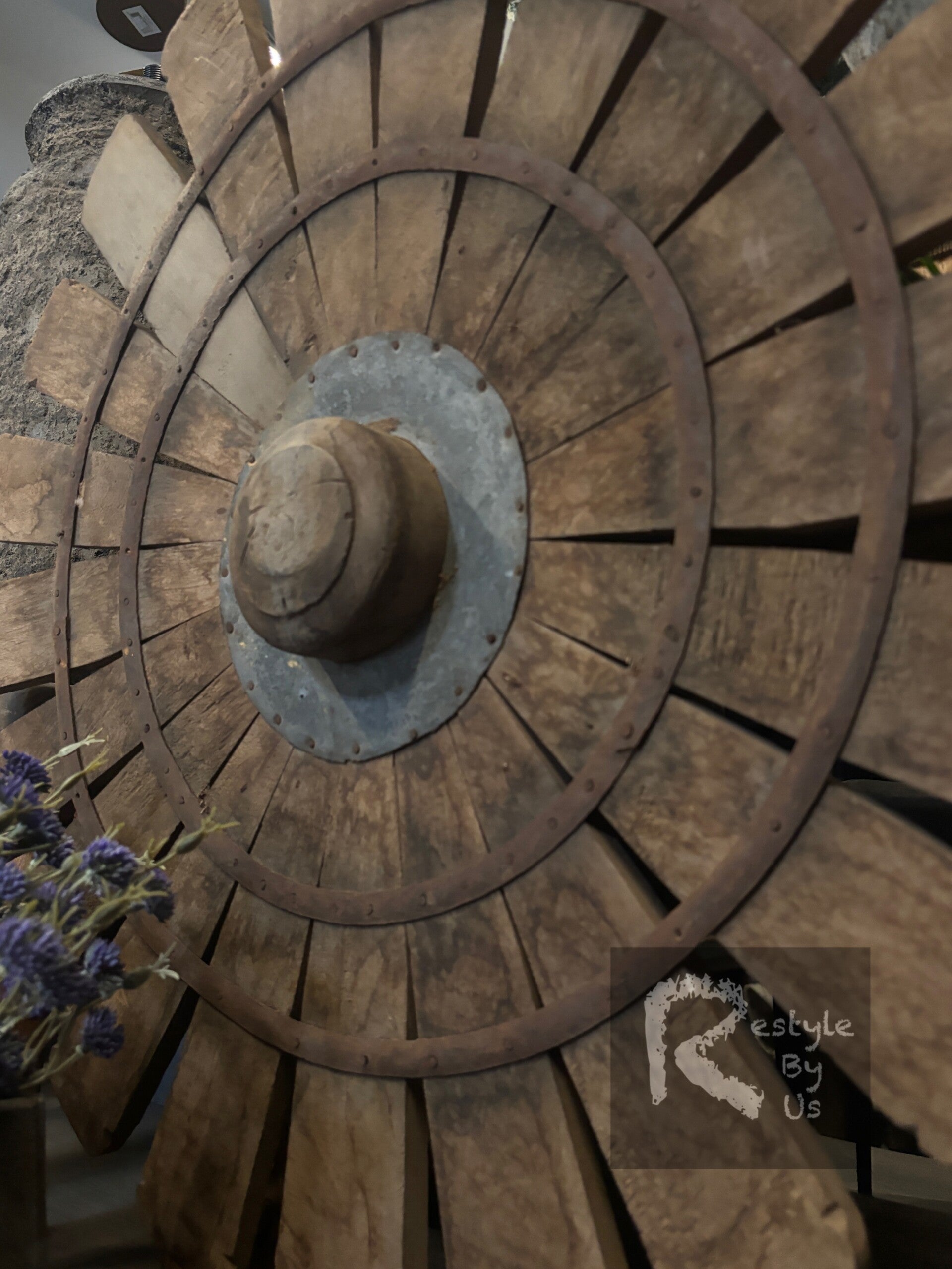 houten spinnenwiel Nr 30