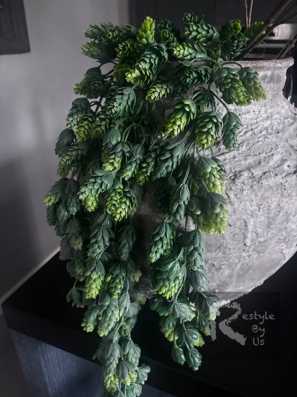Humulus Bush Groen 73 cm – Weelderige Kunsthangplant
