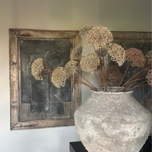 Kunst Sedum Tak 90 cm – Bruin & Lichtbruin