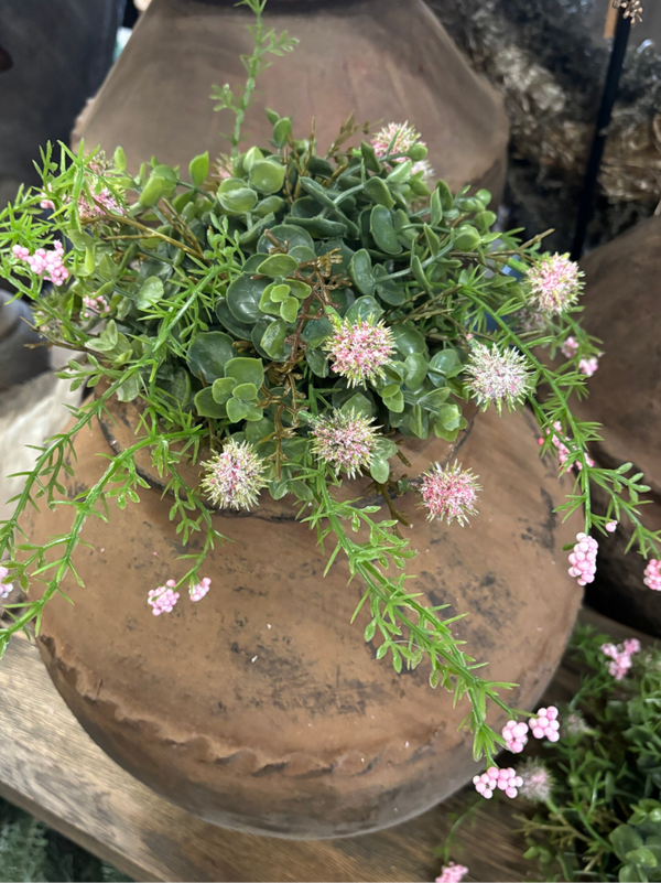 Halve Deco bol roze M