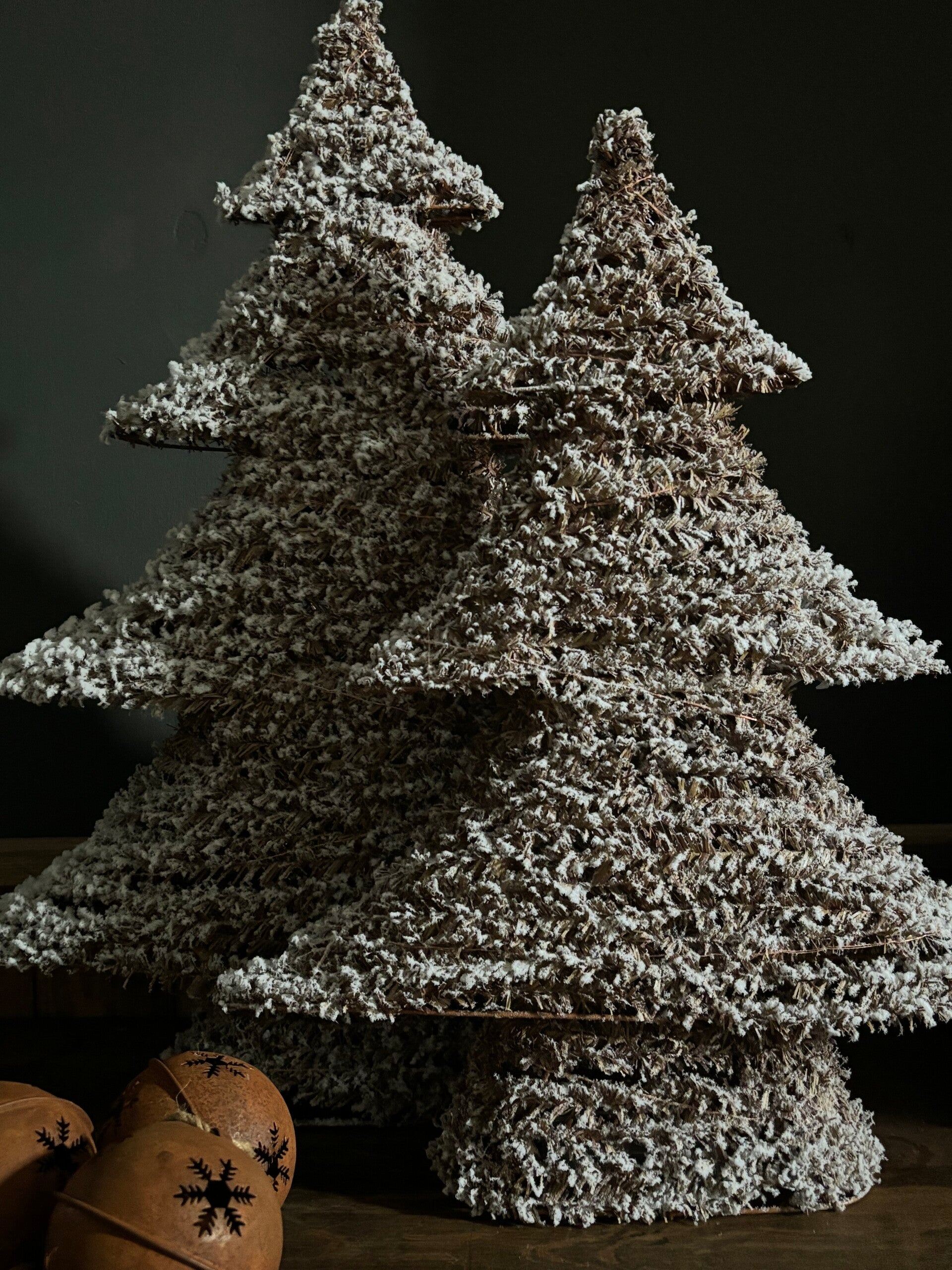 Kerstboom Led frosted snow
