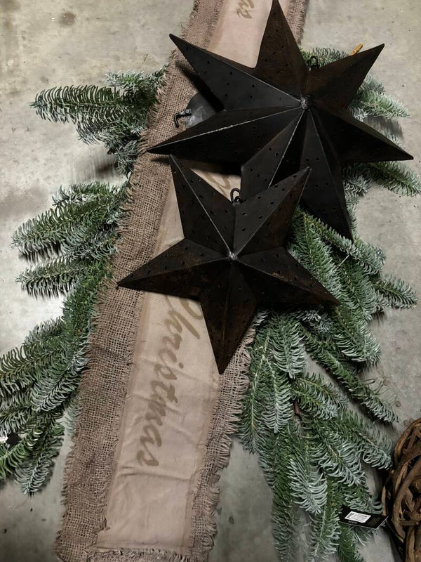 Metalen kerstster 40cm.